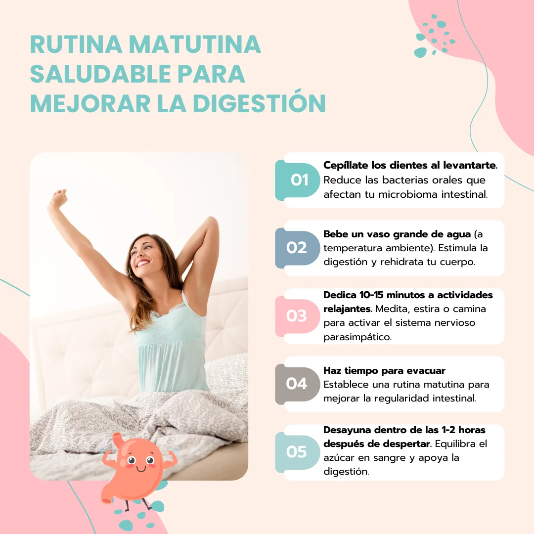 Rutina Matutina Saludable para Mejorar la Digestión
